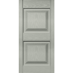 Vinyl Raised Panel Shutters